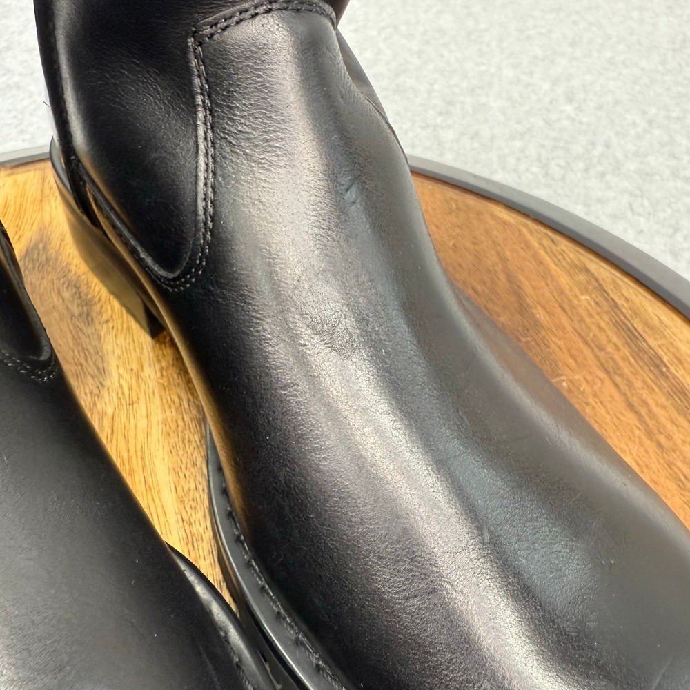 Harley Davidson Boots Women's 9 Bradner Zip Up 16" Motorcycle Biker Black - Picture 4 of 8